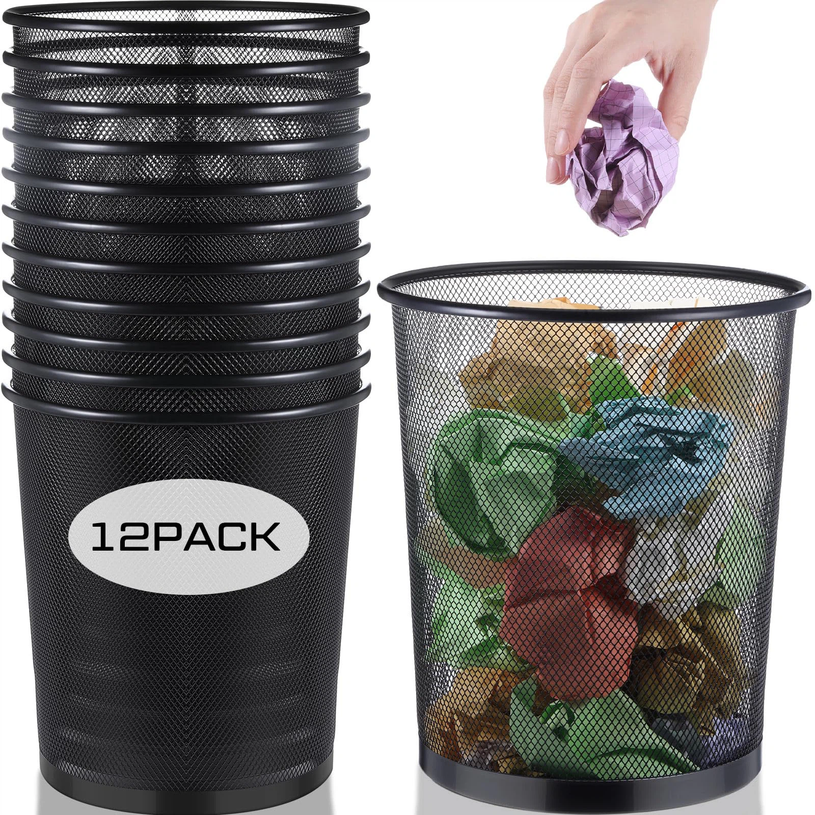 Small Metal Trash Can Small Metal Trash Can